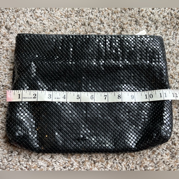 Vintage Whiting and Davis Embellished Mesh Evening Formal Clutch - Picture 14 of 15